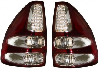 Фонарь задний TOYOTA LAND CRUISER PRADO 02-09 LH+RH комплект, диодные