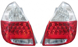 Фонарь задний HONDA FIT 01-07 5D LH+RH хрусталь комплект