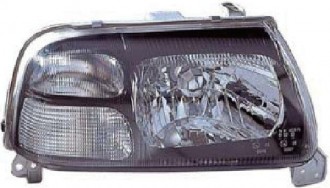 Фара SUZUKI GRAND VITARA 97-05 черный хрусталь. под корректор