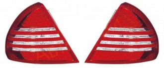 Фонарь задний MITSUBISHI LANCER 95-00 красный диодный тюнинг комплект R+L