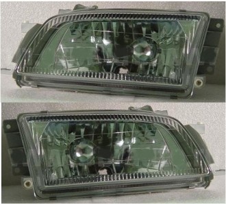 Фара TOYOTA CALDINA/CARINA E 92-96 LH+RH комплект, хрусталь (уценка на 25%)