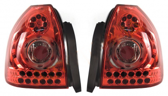 Фонарь задний HONDA CIVIC 95-01 3D диодные красные, комплект
