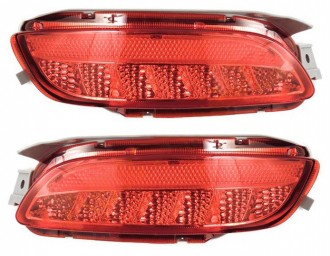 Фонарь в задний бампер TOYOTA HARRIER /LEXUS RX330 03-08 диодные красные, комплект