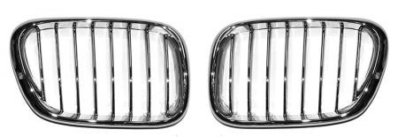 Решетка BMW X5 00-03 хром R+L