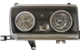Фара TOYOTA LAND CRUISER 80 90-98 хрусталь неоновое кольцо тюнинг комплект комплект R+L