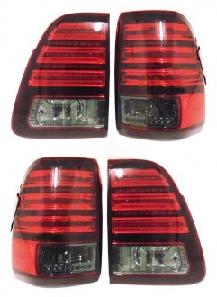Фонарь задний+вставка TOYOTA LAND CRUISER 98-07 дымчатый комплект R+L как LEXUS 05-