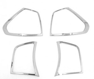 Накладка на стоп и вставку LEXUS RX330 /TOYOTA HARRIER 03-08 хром R+L