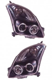 Фара SUZUKI SWIFT 04-10 черный линза тюнинг комплект R+L