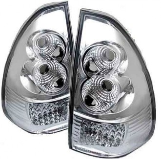 Фонарь задний TOYOTA LAND CRUISER PRADO 02-09 хром диодный тюнинг комплект R+L