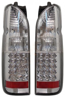 Фонарь задний TOYOTA HIACE /QUANTUM 05- хром диоды тюнинг комплект R+L