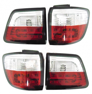Фонарь задний TOYOTA FORTUNER 09-11 красный диодный тюнинг комплект R+L