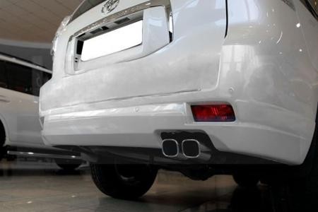 Спойлер заднего бампера TOYOTA LAND CRUISER PRADO 10-