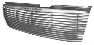 Решетка TOYOTA LAND CRUISER 02-05 хром горизонтальные полосы