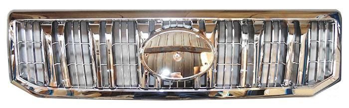 Решетка ТOYOTA LAND CRUISER PRADO 02-09 хром тюнинг вертикальные полосы
