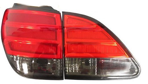 Фонарь задний TOYOTA HARRIER/LEXUS RX300 97-03 комплект красно-дымчатые диодные