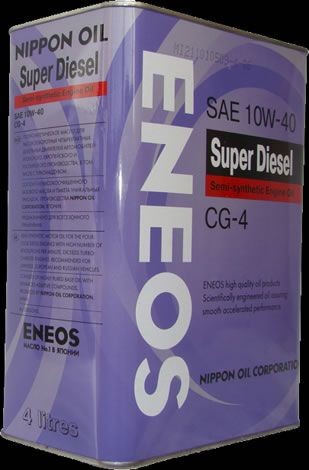 ENEOS CG-4 10/40 0,94л масло моторное полусинтетическое