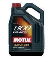 MOTUL  8100 ECO-CLEAN 0W-30 5 L Синтетическое энергосберегающее моторное масло.